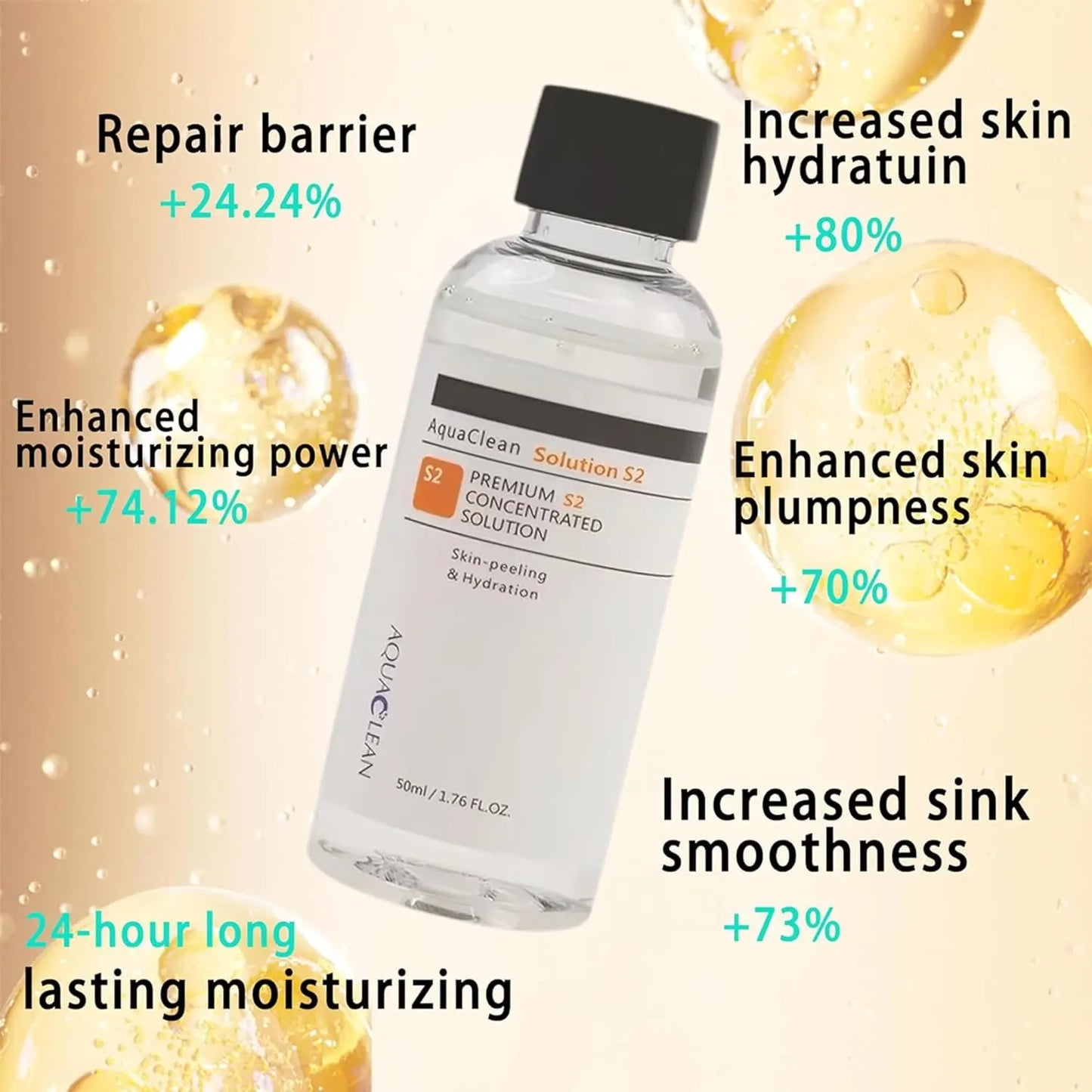 Concentrate Solution 3 Bottles S1 S2 S3 for SPA Aqua Peeling Facial Care Skin Moisturizing Deep Clean Face Peeling Solution