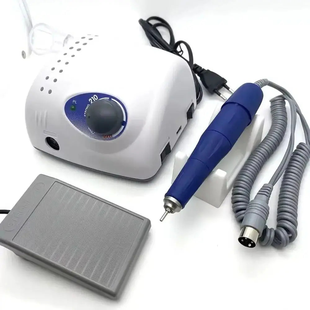 Professional 65W Nail Drill Machine - 40,000 RPM Strong E-file with Advanced Micro Motor, for Salon & Home Nail Art