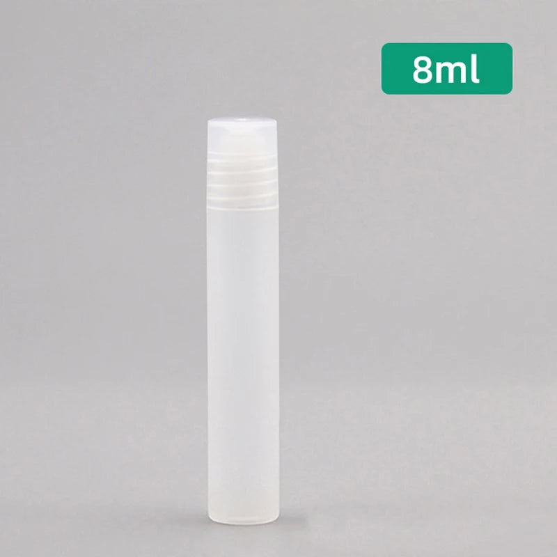 5/8/10ml Empty Perfume Roll Roller Ball Bottle On Plastic Liquids Oil Container Refillable Bottles Holders New Bottling Bottle