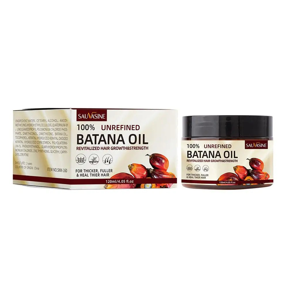 120g Batana Oil Conditioner For Hair Care, Raw Pure Batana Oil, Hair Care Mask For All Hair Types, Conditioner Care Split Ends
