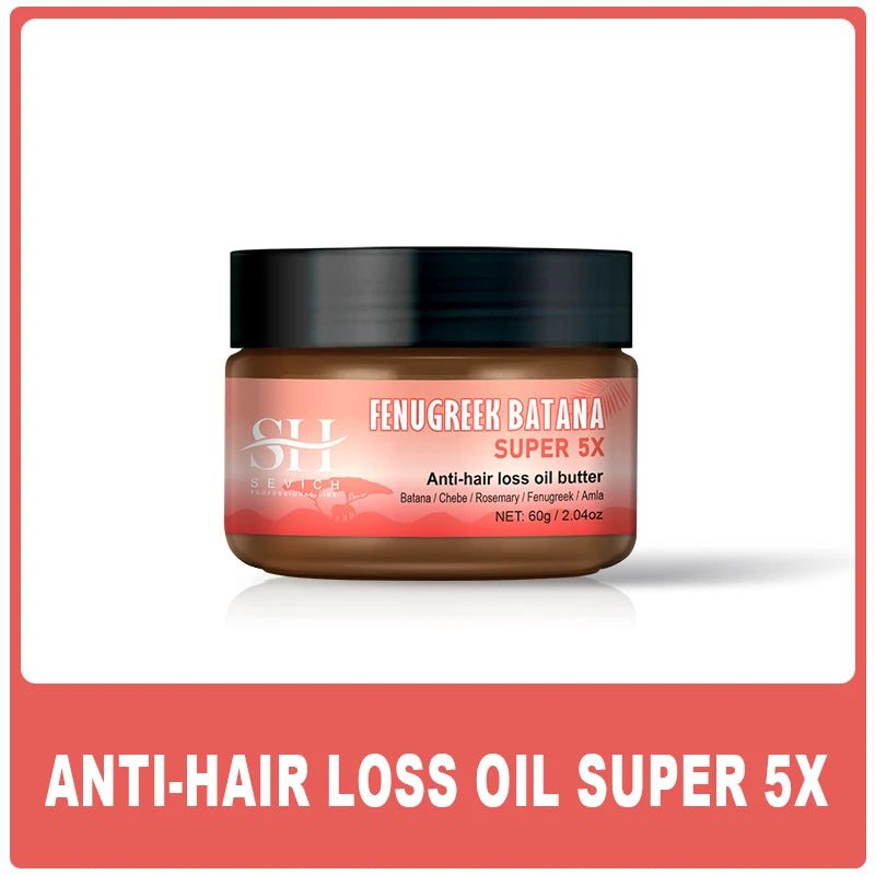 Batana Super 5x Hair Growth Oil Chebe Butter Hair Mask Rosemary Hair Regrowth Serum Fenugreek Seed Regrowth Thicken Oil Amla Oil