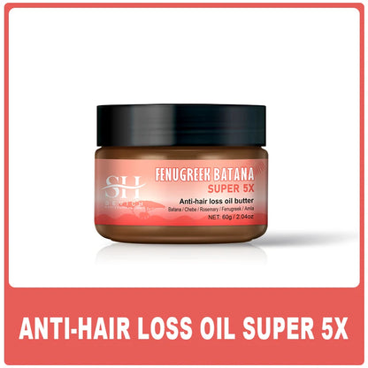 Batana Super 5x Hair Growth Oil Chebe Butter Hair Mask Rosemary Hair Regrowth Serum Fenugreek Seed Regrowth Thicken Oil Amla Oil
