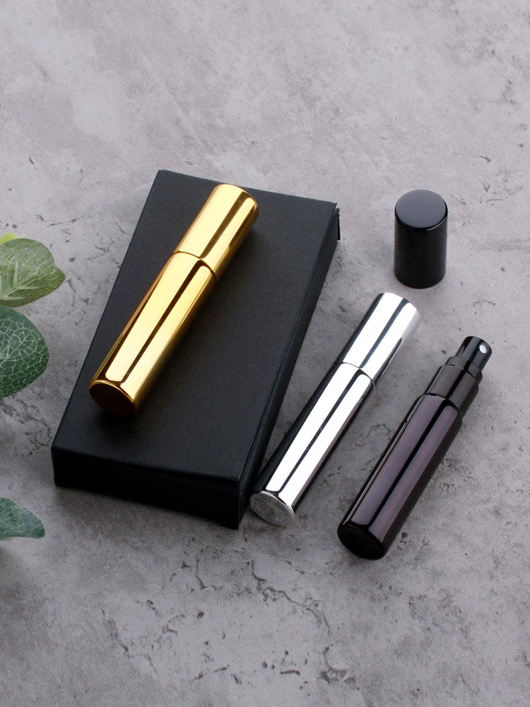 20Pcs/Lot 10ml Spray Perfume Bottle With Packing Box Empty Refillable Glass Perfume Bottles Atomizer Empty Bottle