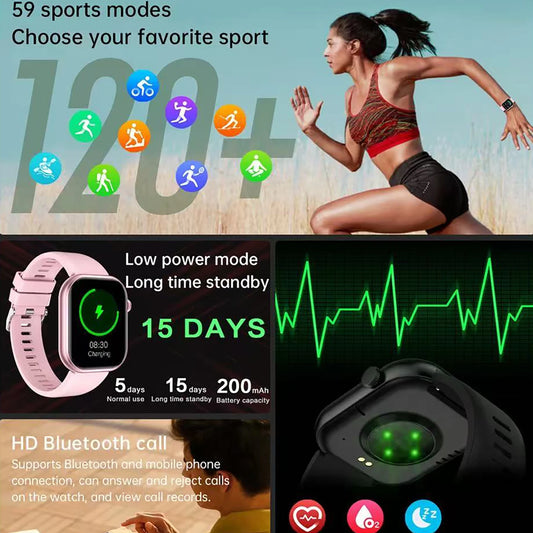 For Xiaomi SmartWatch 5 Global Version Men Women HD Screen Heart Rate Bluetooth Call Waterproof 100+Sports Smart Watch 2025 New