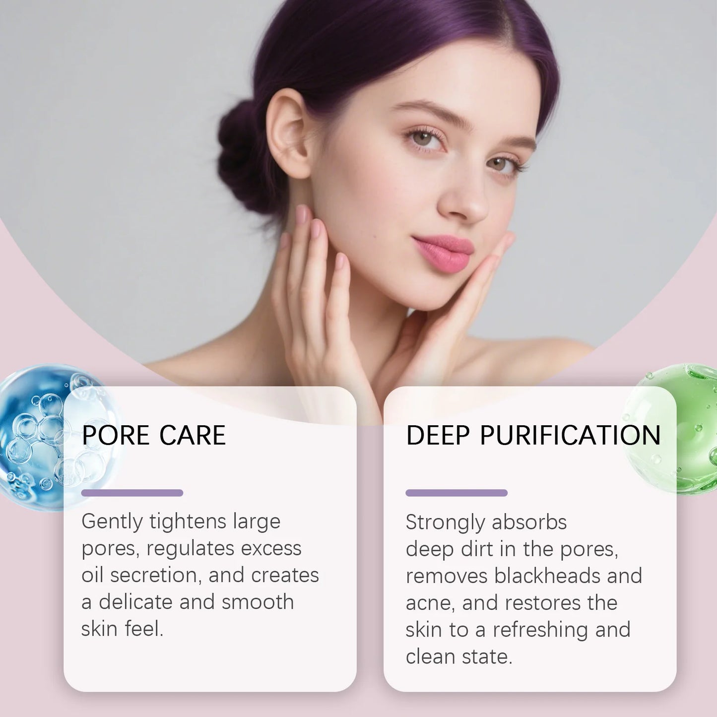 Centella Asiatica Cleansing Stick Deep Cleansing Pore-Tightening Blackhead Removal Soothing Deep Cleansing Cleansing Stick