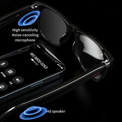 Camera, smart music, sunglasses, wireless Bluetooth earphones, HIFI audio earphones, driving glasses, hands-free calling
