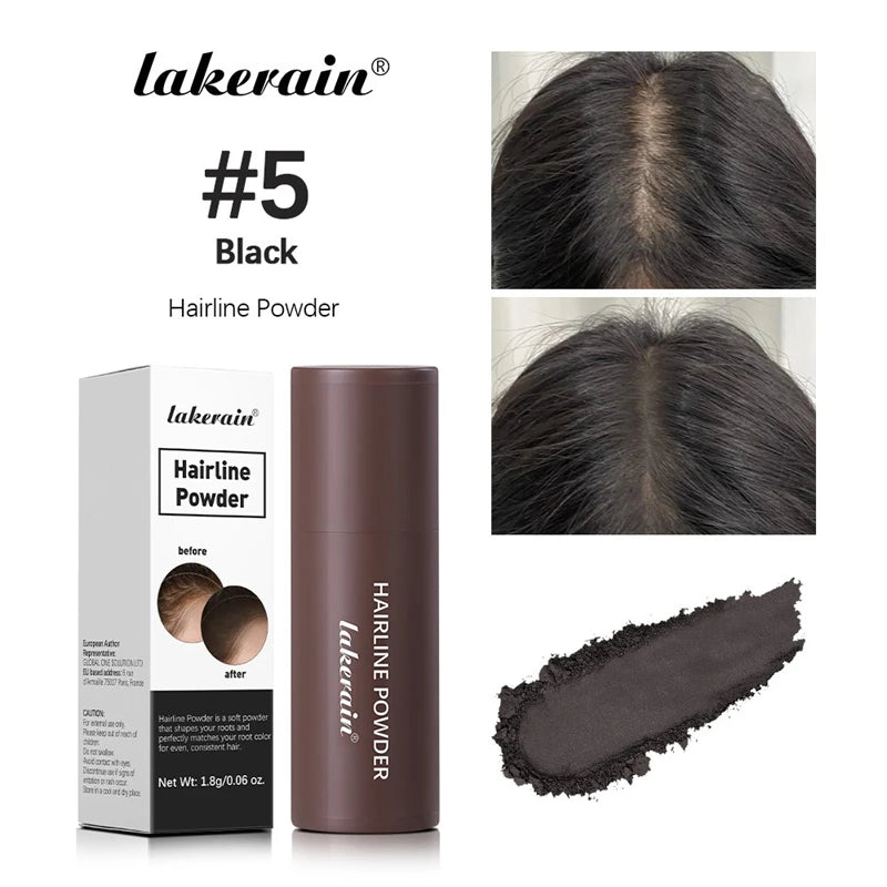 Hair Powder Hairline Powder Instantly Black Root Cover Up Natural Hair Filling Hairline Shadow Powder Hair Concealer Coverage