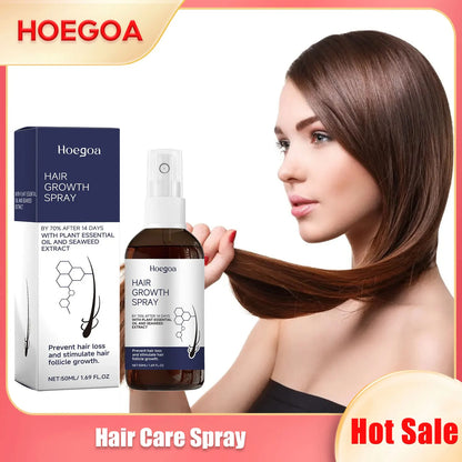 Hair Care Spray Nourishing Damaged Repair Essential Oil Curly Professional Anti-Frizz Improving Dryness Women Hair Growth Spray