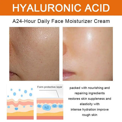 Vitamin C Face Cream Remove Dark Spots Whitening Care Moisturizing Anti-Aging Anti Wrinkle Firming Skin Care Cosmetics