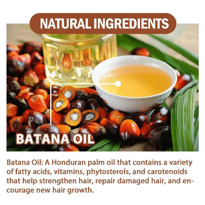Organic Batana Oil for hair growth 100% Pure And Natural Batana Oil For Treating Hair Loss Anti-Breakage Hair