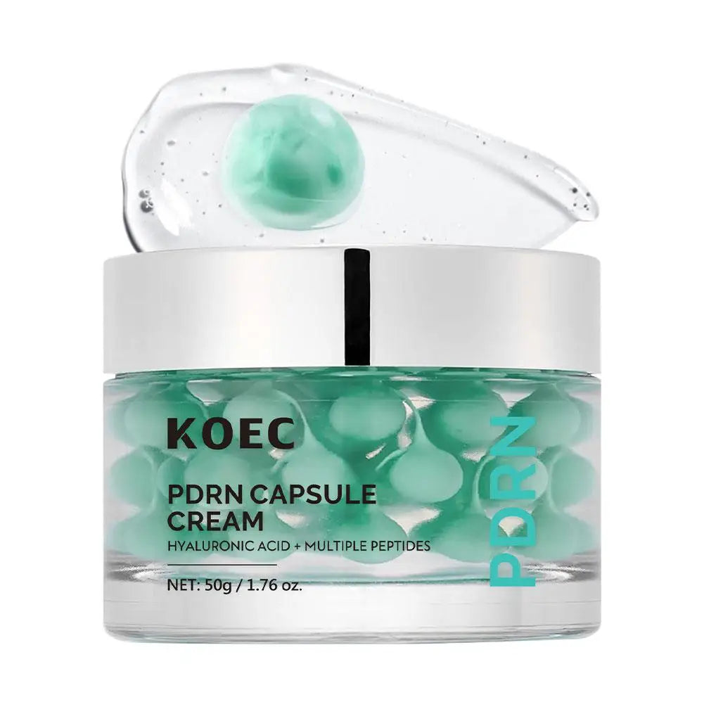 KOEC Vitamin C Capsule Filled Cream Retinol Collagen Capsule Moisturizing Deeply Nourishes Skin Improving Elasticity Radiance