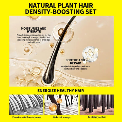 Shampoo Reduce Hair Loss Stabilize Hair Roots Nourishing Anti-loss Hair Hair Growth Oil Hair Strengthens Restore Damaged Shampoo