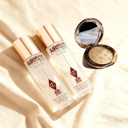 Charlotte Tilbury Set Spray Not Easy To Remove Makeup Dry Skin, Oily Skin, Beloved Soft Focus Beauty Celebrity Same Brand Makeup