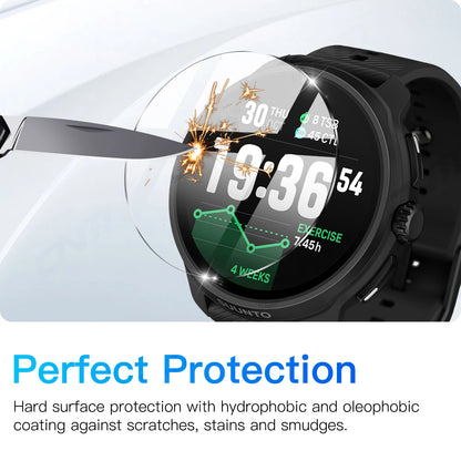 9H Premium Tempered Glass for Suunto Race 2 Smart Watch Clear HD Glass Screen Protector Film for Suunto Race 2 Accessories
