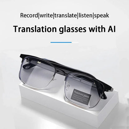 Xiaomi AI Translation Glasses Intelligent Earphones Bluetooth Simultaneous Interpretation 144 Language Real time Meeting New