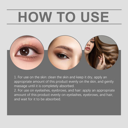 WEST MONTH 100ml Castor Essence Oil Multi-Effect Care Nourishes Eyelashes Moisturizes Hair Hydrates The Skin Long-Lasting Gentle