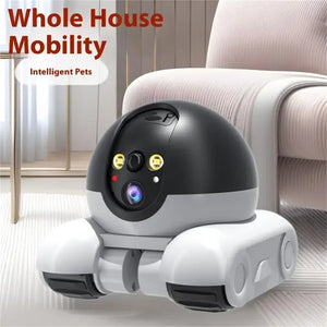 Pet Surveillance Camera | 360° Robot Camera,Baby Pet Camera, Bidirectional Dialogue,Motion Detection,Dog/Cat/Baby/Elderly