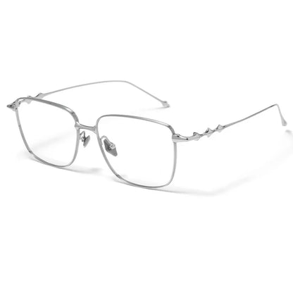 Korean gm Eyeglass Titanium Retro Optical Glasses Frames For Men Women Big Size Eyeglasses Frames Prescription Myopia Eyewear