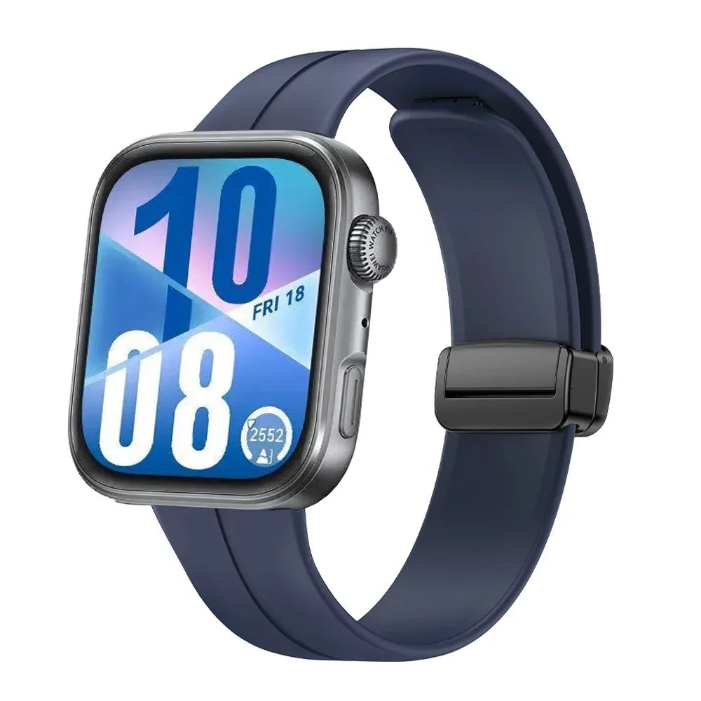 Silicone Strap for Huawei Watch Fit 4 3 Smartwatch Magnetic Comfortable Breathable Wristband Huawei Watch Fit 4 Pro Accessories