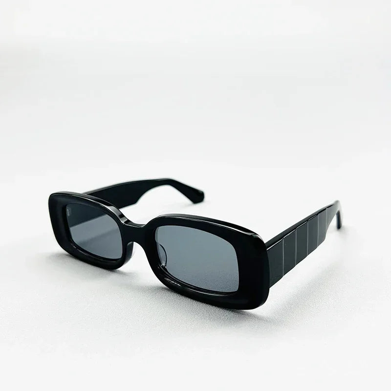 Polarized Designer Sunglasses with Removable Clip-on Frame for Optical Lenses, Aesthetic Glasses for Fashionable Men and Women