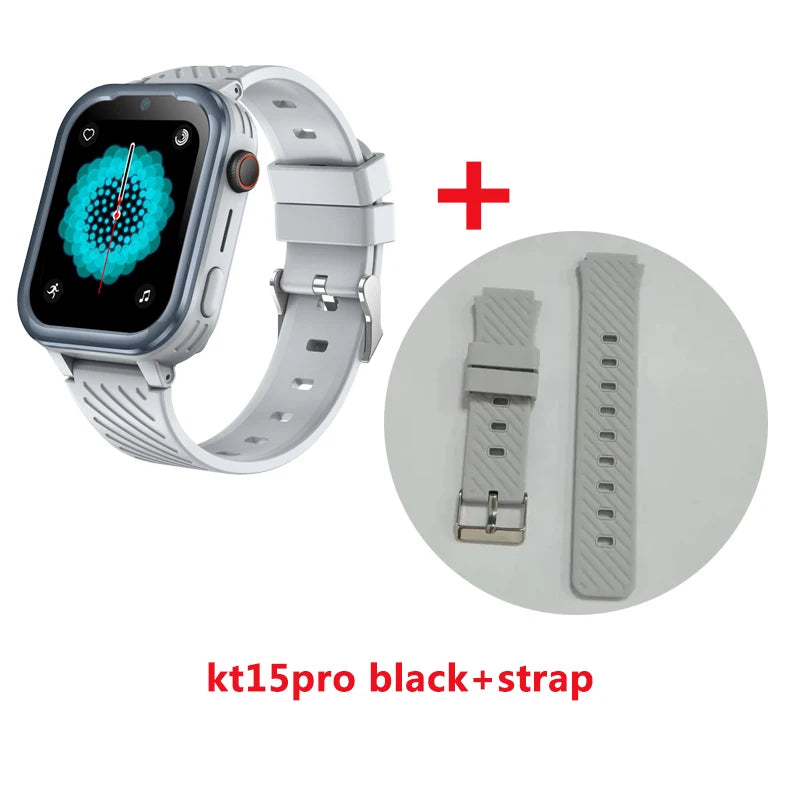 Wonlex 4G Children Smart Watch GPS WiFi  Video Call SOS KT15pro Phone Watch Camera Monitor Tracker Location Kids Smart Watch