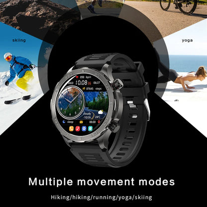 2025 New Smart Watch Watch HD Screen Bluetooth Call GPS Trajectory NFC Heart Rate Compass Outdoor Sports Waterproof SmartWatch