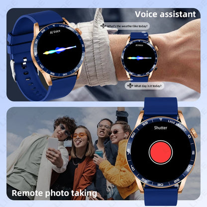 LIGE Men Fashion HD Screen Outdoor Sports Fitness Heart Rate Smartwatch 2025 New Bluetooth Call Waterproof Smart Watch Women