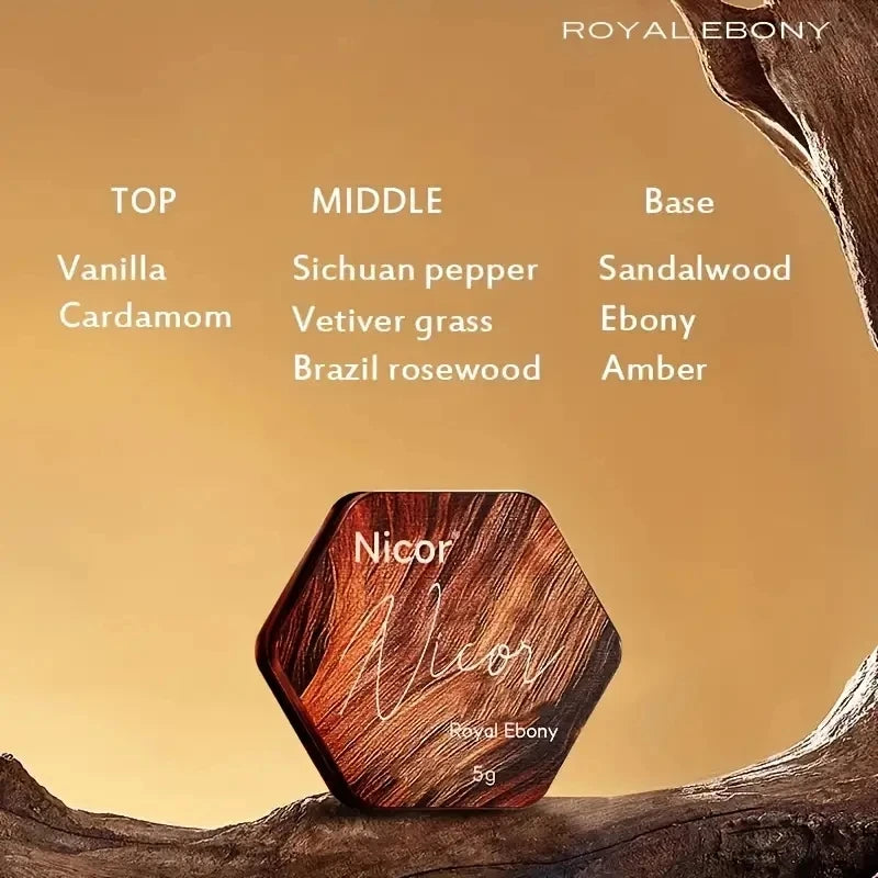 Men's Portable Refreshing And Durable Solid Ointment, Perfume For Dating And Daily Life, Ideal Christmas Gift For Boyfriend