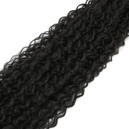 Magicae 28Inches Water Wave Hair Synthetic Brown 30 Kinky Curly Hair Extension High Temperature Ombre Blond 27/613 Hair Bundles
