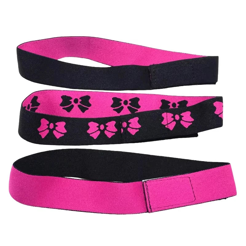 Fashion Hair Elastic Band For Wigs Adjustable Edge Scarf Elastic Headband With MagicTape for Women Lace Wigs