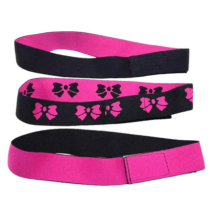 Fashion Hair Elastic Band For Wigs Adjustable Edge Scarf Elastic Headband With MagicTape for Women Lace Wigs