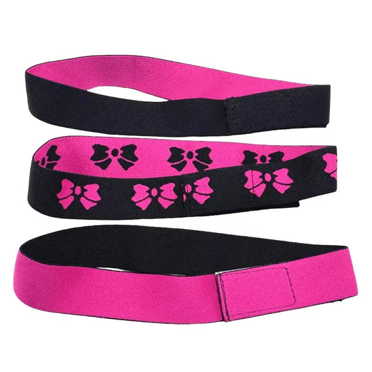 Fashion Hair Elastic Band For Wigs Adjustable Edge Scarf Elastic Headband With MagicTape for Women Lace Wigs