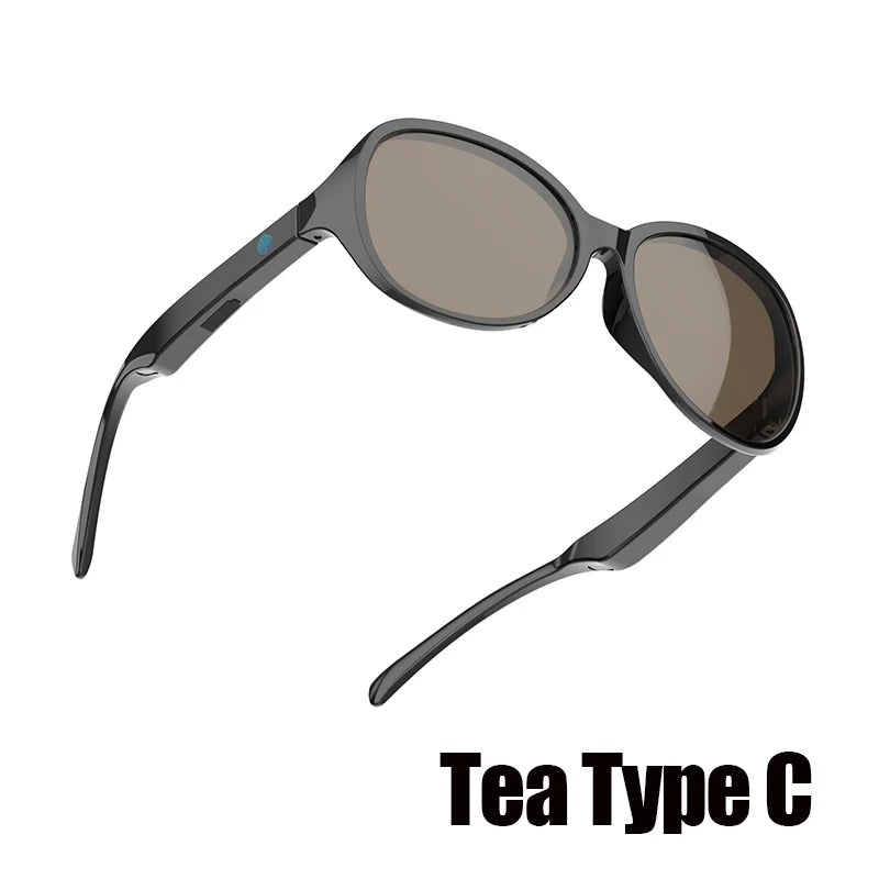 4K Fashion AI Camera Smart Audio Glasses Waterproof Bluetooth 5.3 Call Playing Music Smart Glasses Identify Pictures