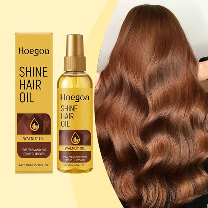 Natural Walnut Oil Promotes Healthy Hair Thickens and Extends Massage Pure Moisturizing Oil For Hair
