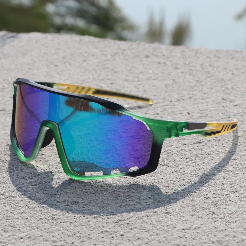 YIMARUILI Fashion Polarized Cycling Sunglasses Men and Women Big Size Sports Windproof Optical Prescription Glasses Frame 1805