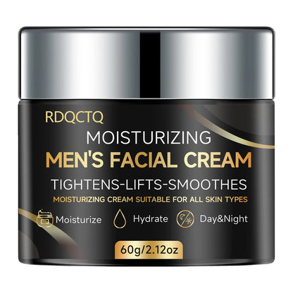 RDQCTQ Men's Retinol Firming Face Cream Skincare  Brightening Smooth Wrinkles Facial Moisturizing Collagen Face Men Treatment