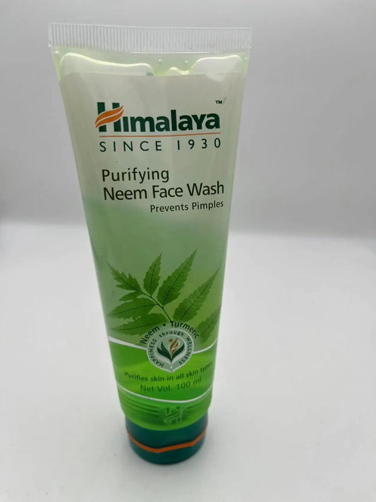 Himalaya Anti Acne treatment Neem facial cleanser Purifying Turmeric Face Wash Ayurvedic oil control Face Care Keep skin pure