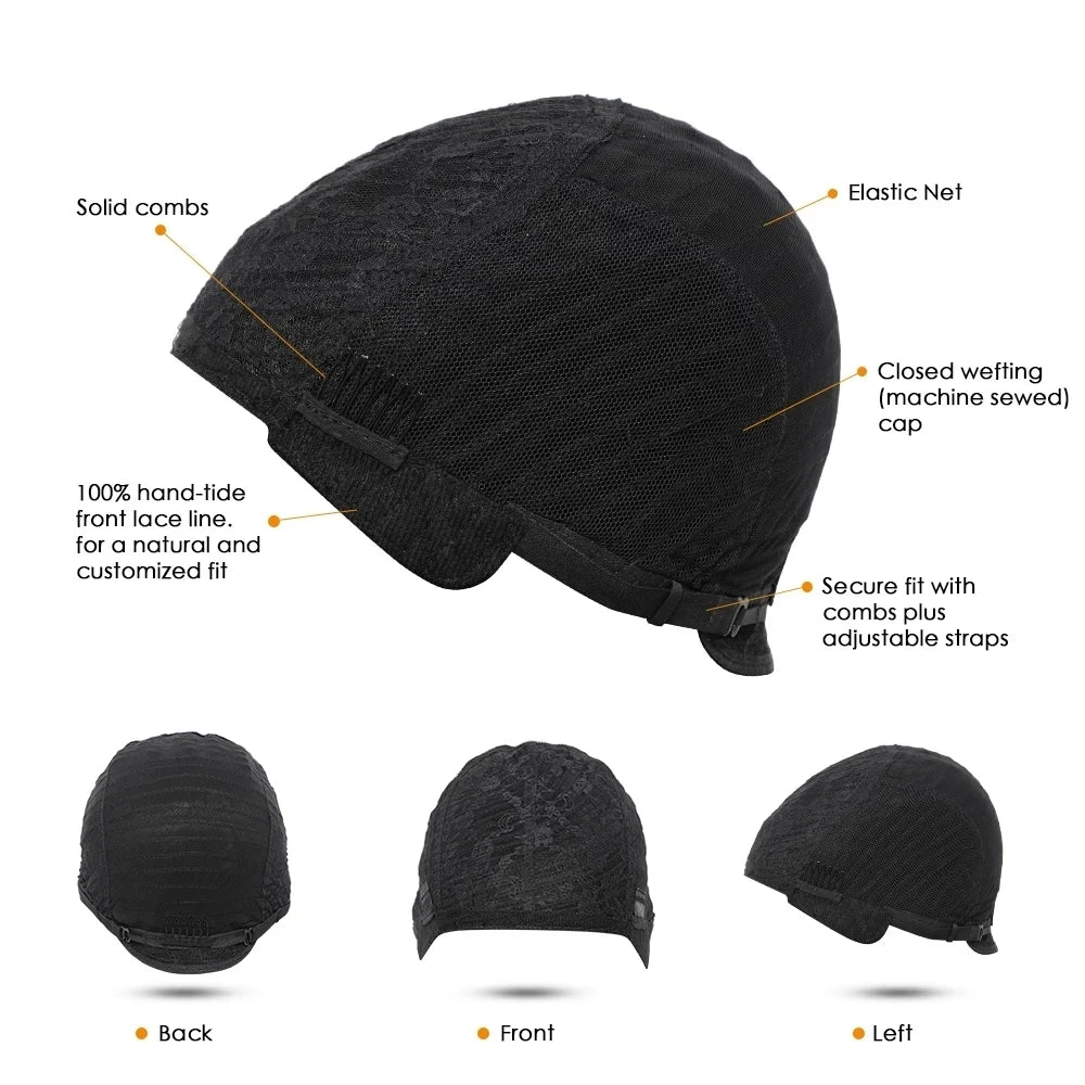 8 Inch Short Pixie Curly Bob Wig with Bangs Brazilian Human Hair Bouncy Curl Wig for Women Ready to Go Wig