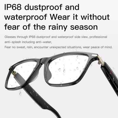 2025 New HD AI Smart Glasses Chat GPT Translate Bluetooth Call 260Mah Battery Voice Assistant Control Smart Glasses Sunglasses