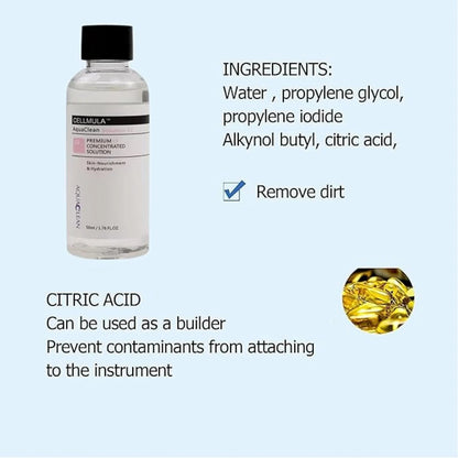 Concentrate Solution 3 Bottles S1 S2 S3 for SPA Aqua Peeling Facial Care Skin Moisturizing Deep Clean Face Peeling Solution