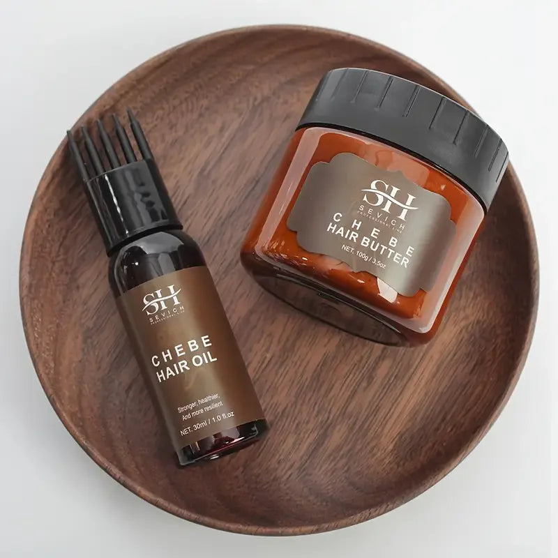 SEVICH Chad Chebe Oil Hair Regrowth Growth Oil Anti Hair Loss Chebe Butter Hair Mask Deeply Moisturization Repair Damaged Hair
