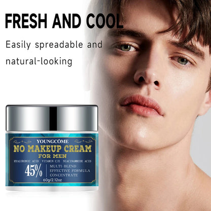 Man a moisturizing face lighting cream that hides pores and fine wrinkles Anti Aging Firming Lifting Fade Fine Lines Whitening