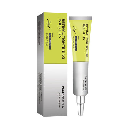 Retinol Eye Cream Tightens, Moisturizes, And Soothes The Eye Skin. Moisturizing Massage Moisturizes And Tightens The Eye Skin.