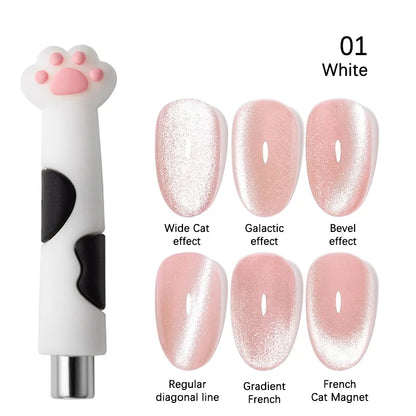 BORN PRETTY 10ml HEMA TPO FREE Mint Chocolate Cat Magnetic Gel Nail Polish Sumer Colored Ultra Shine Soak Off UV Gel Nail Art