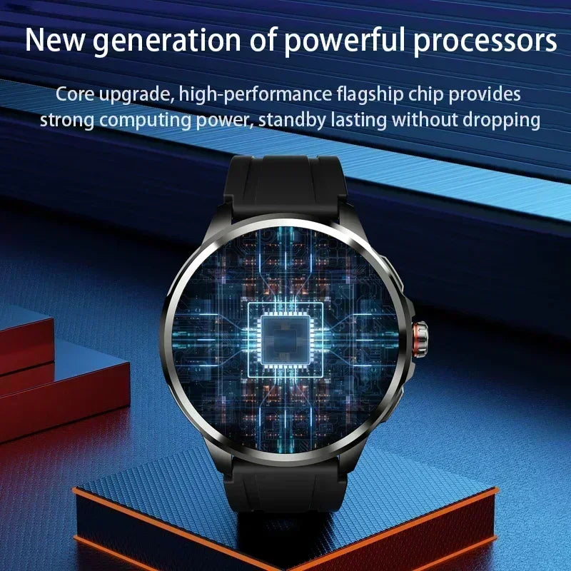 H99 New 5G Dual System Full Network 256GB Rom 1.95-inch HD Video Call Smart Watch GPS WIFI Game Application Mall