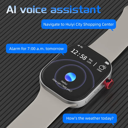 HOT VP99 Smart Watch Android OS 4G/5G LTE 2.29 Inch AMOLED GPS WIFI S10 MAX 1380mAh Big Battery Smartwatch For Men Women