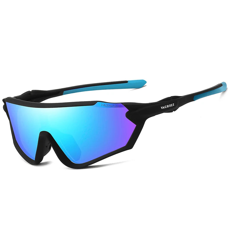 VAGHOZZ NEW UV400 Sports Sunglasses Outdoor Glasses Men Women Eyewear MTB Eyeglasses Bike Bicycle Goggles