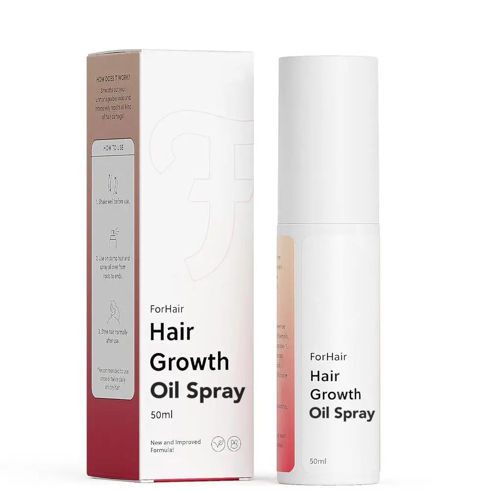 ForHair Advanced Hair Growth Serum for Scalp – Strengthens, Thickens & Accelerates Hair Growth- Non-Greasy Hair Growth Oil Spray