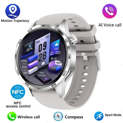 Watch 5 PRO Smart Watch Men Watch 5 AMOLED HD Screen Bluetooth Call GPS Trajectory NFC Heart Rate Compass SmartWatches 2024 New