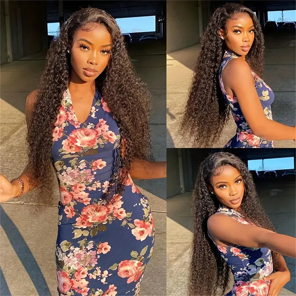 Deep Wave Human Hair Bundles Burmese Curly Hair Bundles 100% Human Hair Water Wave Original Natural Hair Extensions 1/3/4 Pieces